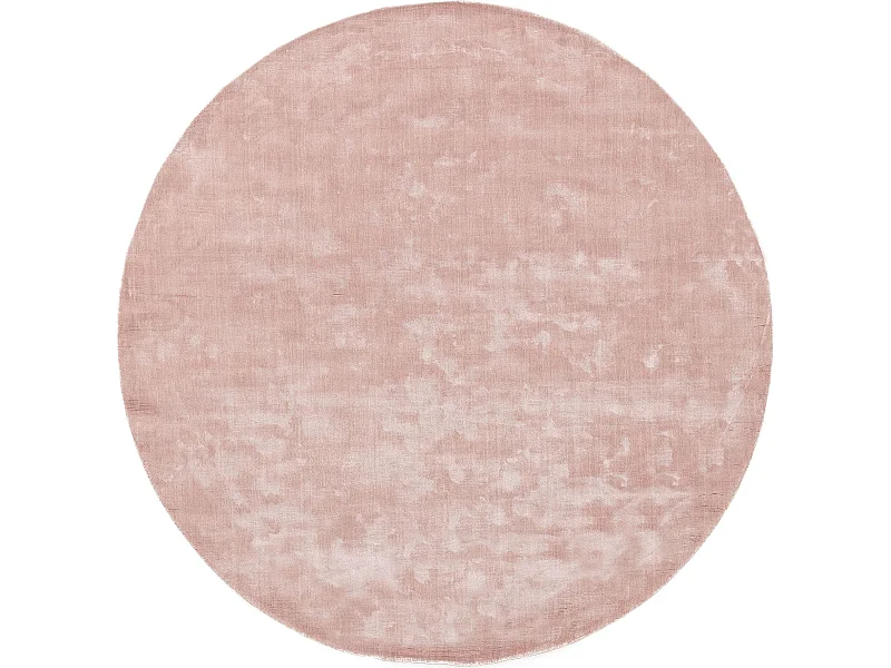 Tapis en viscose Rond Nela Rose ø 120 cm rond