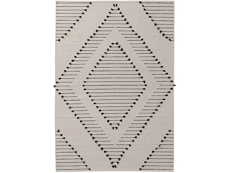 Tapis en coton Bo Ivory 120x170 cm