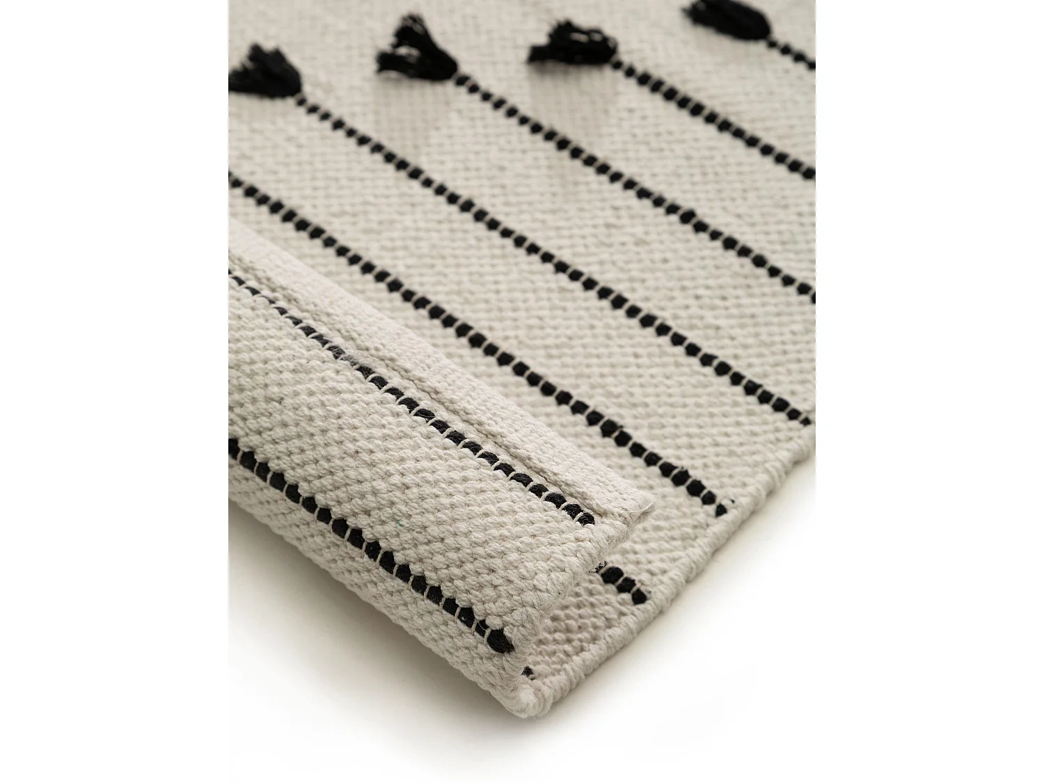 Tapis en coton Bo Ivory 120x170 cm