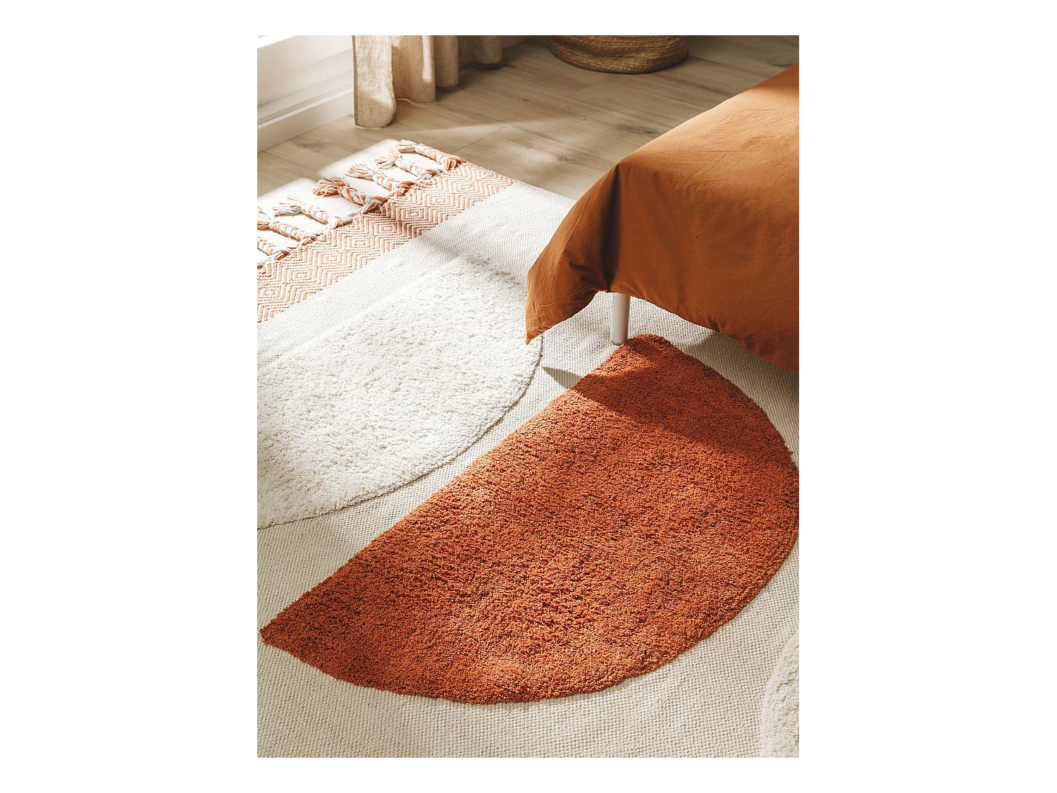 Tapis en coton Gibson Orange 120x170 cm
