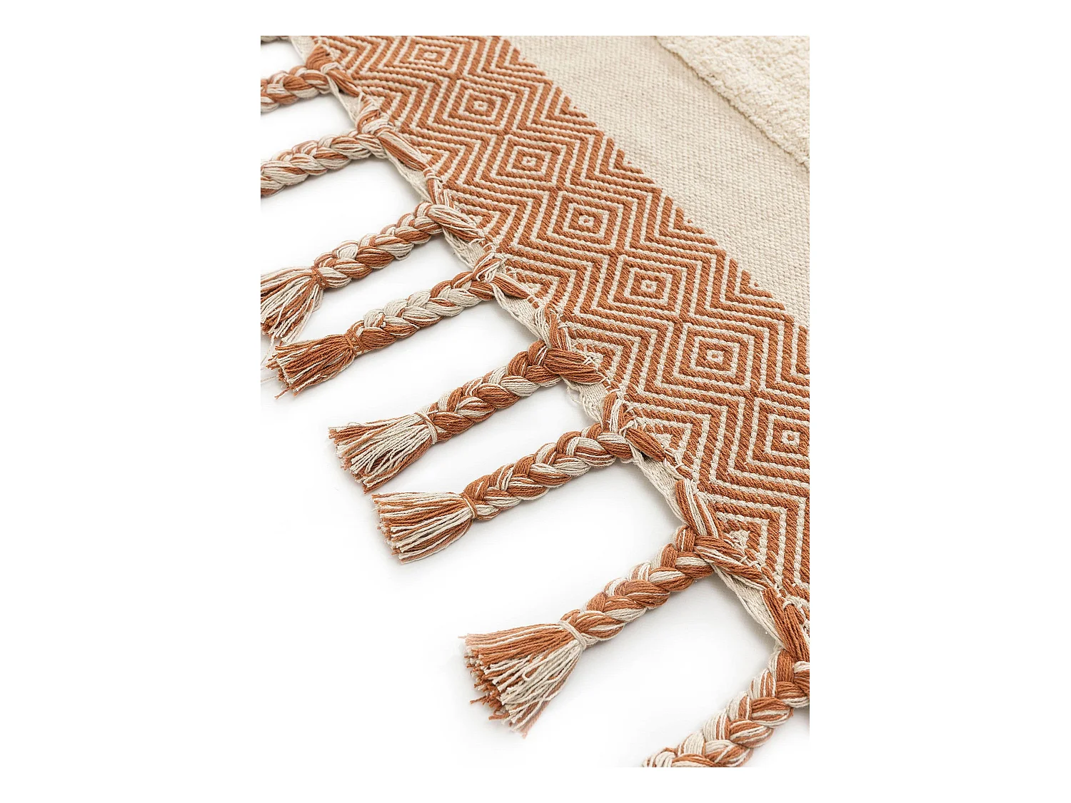 Tapis en coton Gibson Orange 120x170 cm