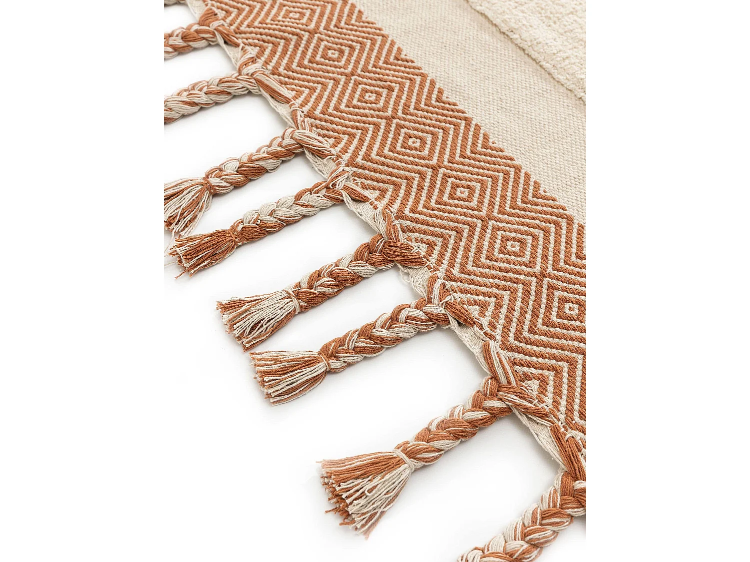 Tapis en coton Gibson Orange 120x170 cm