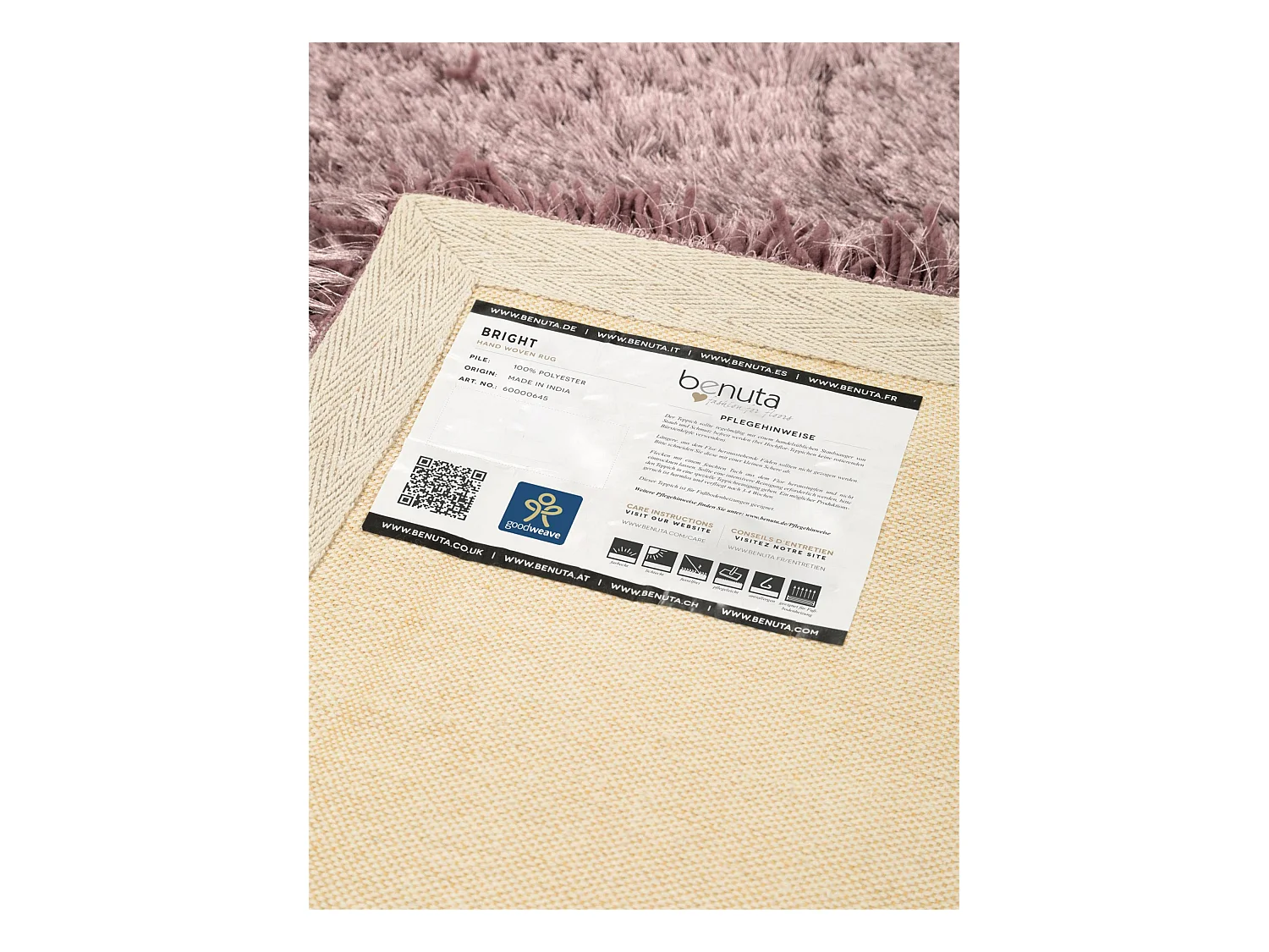 Tapis Bright Mauve 200x300 cm