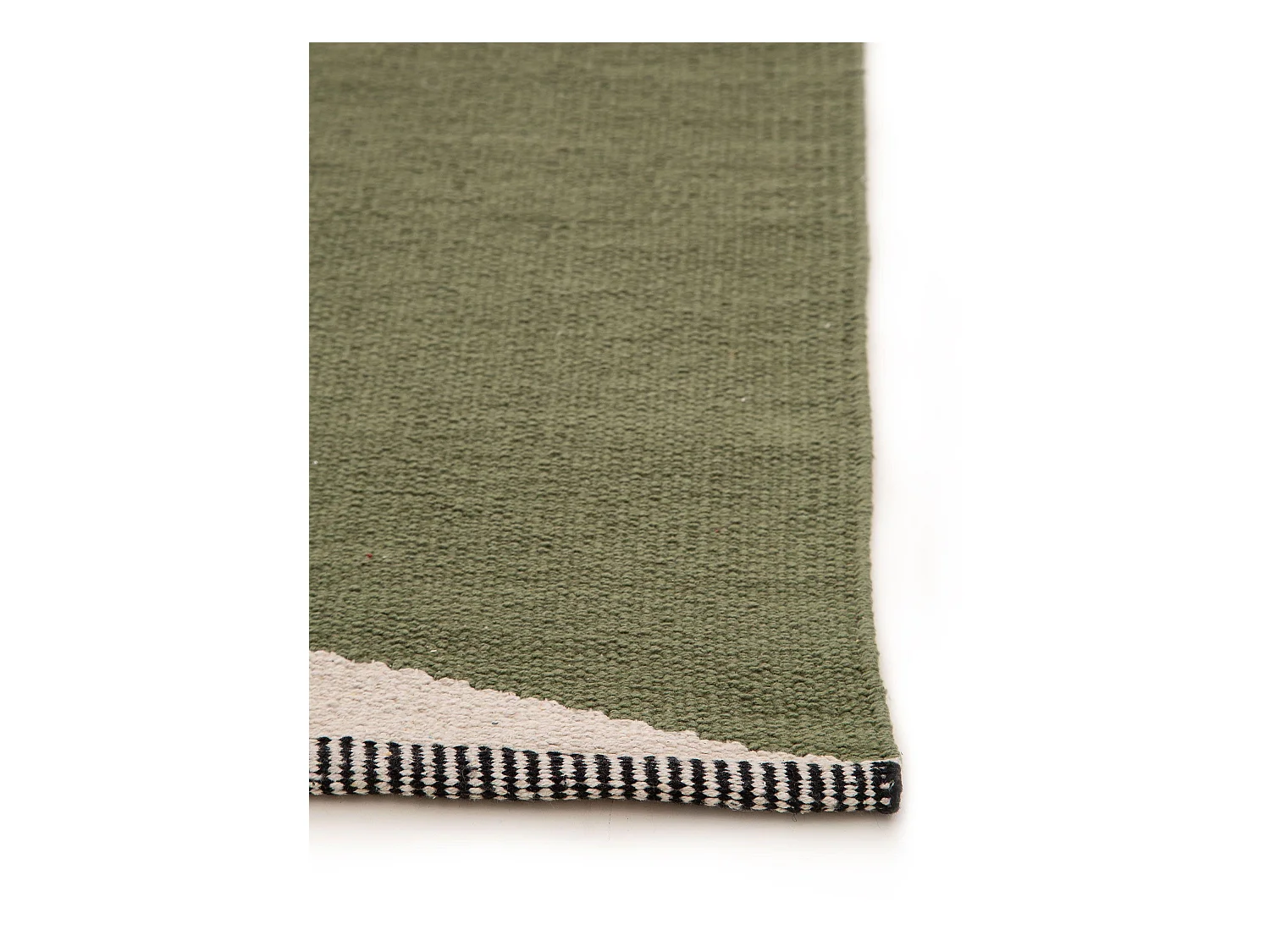 Tapis en coton Lenny Vert 70x200 cm
