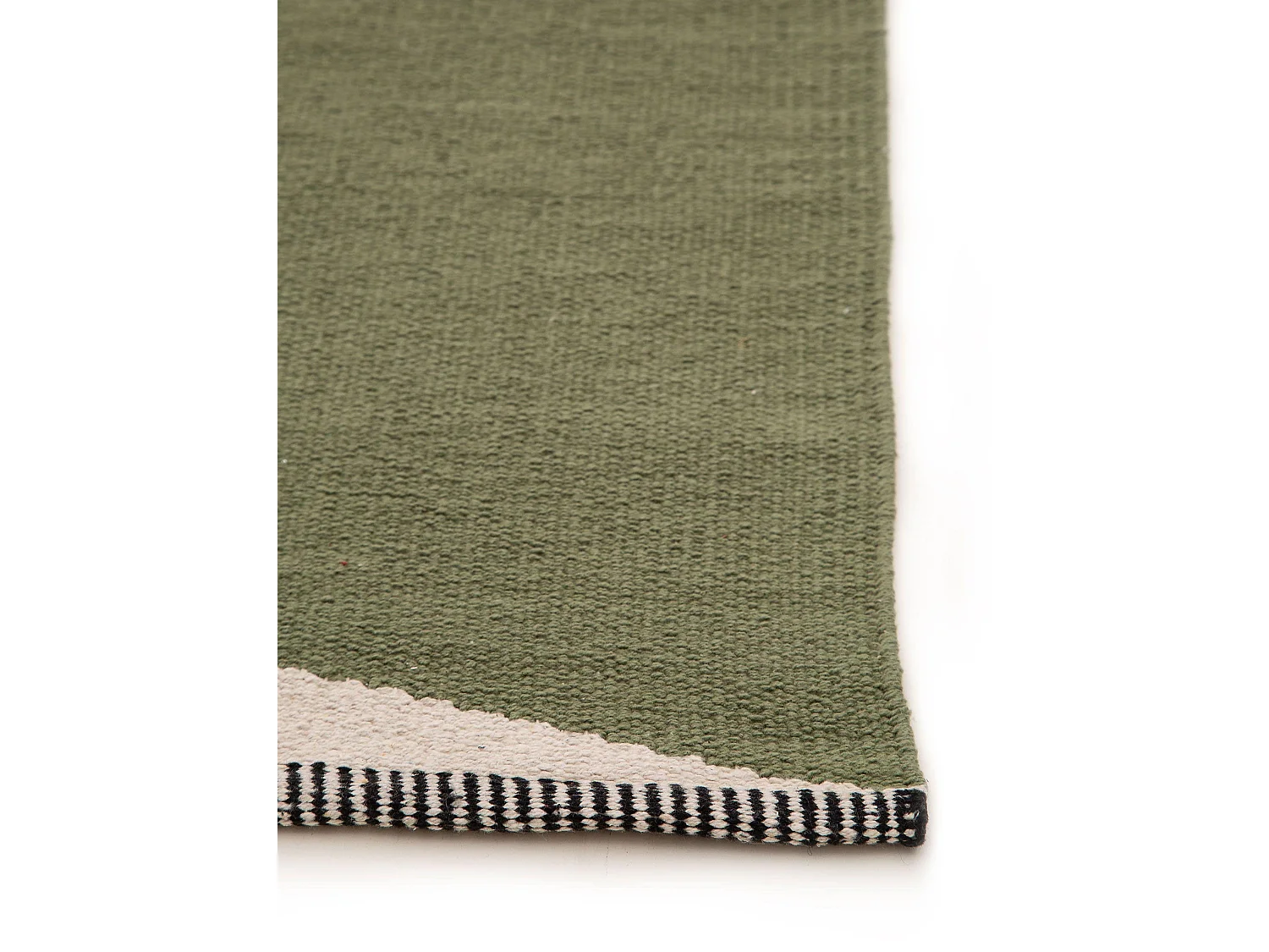 Tapis en coton Lenny Vert 70x200 cm