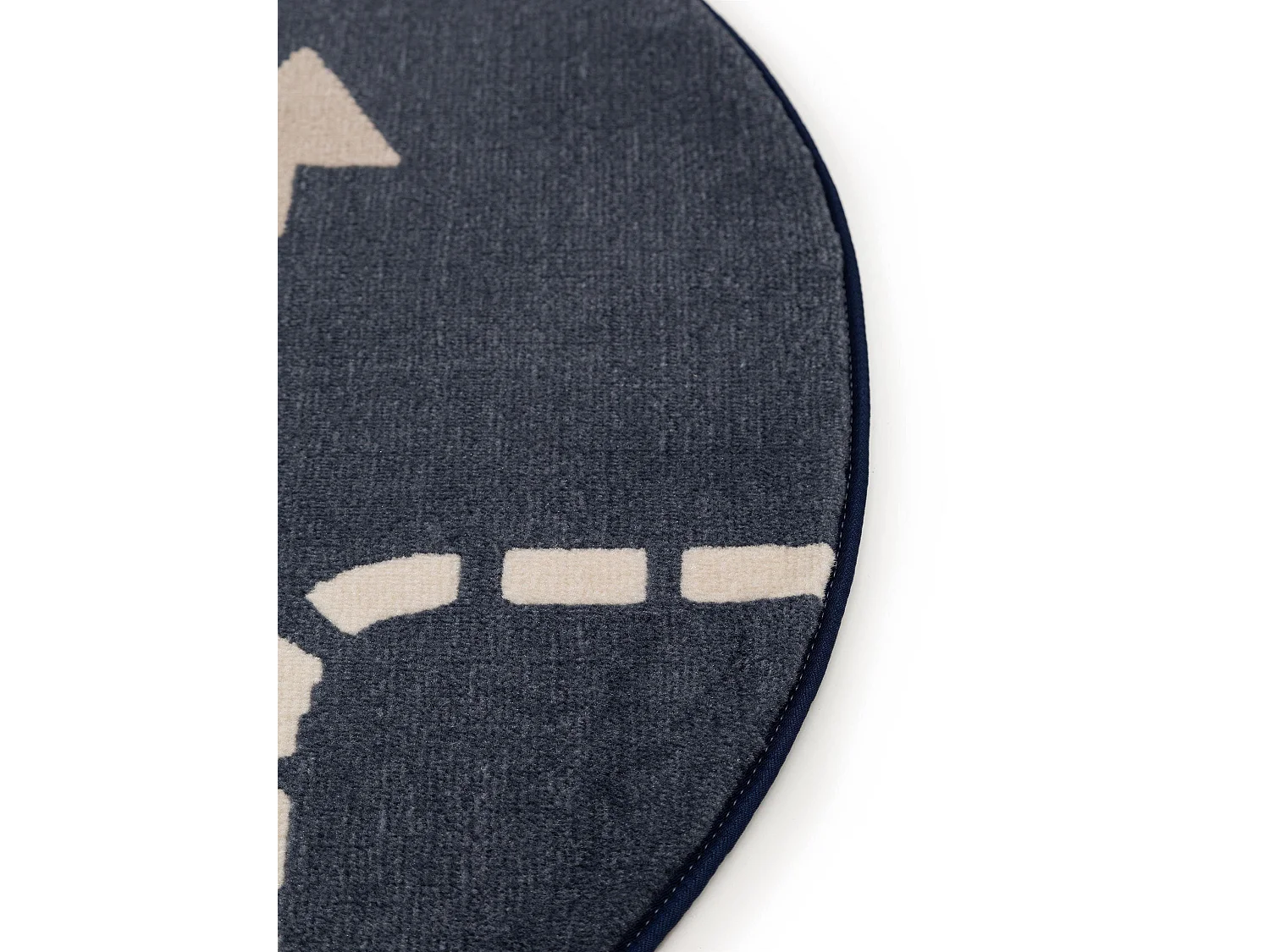 Tapis enfant Juno Bleu ø 120 cm rond