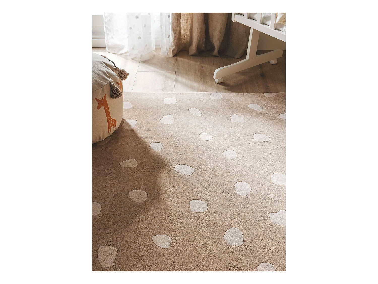 Tapis enfant Savannah Taupe 120x170 cm