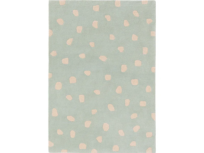 Tapis enfant Savannah Menthe 150x220 cm