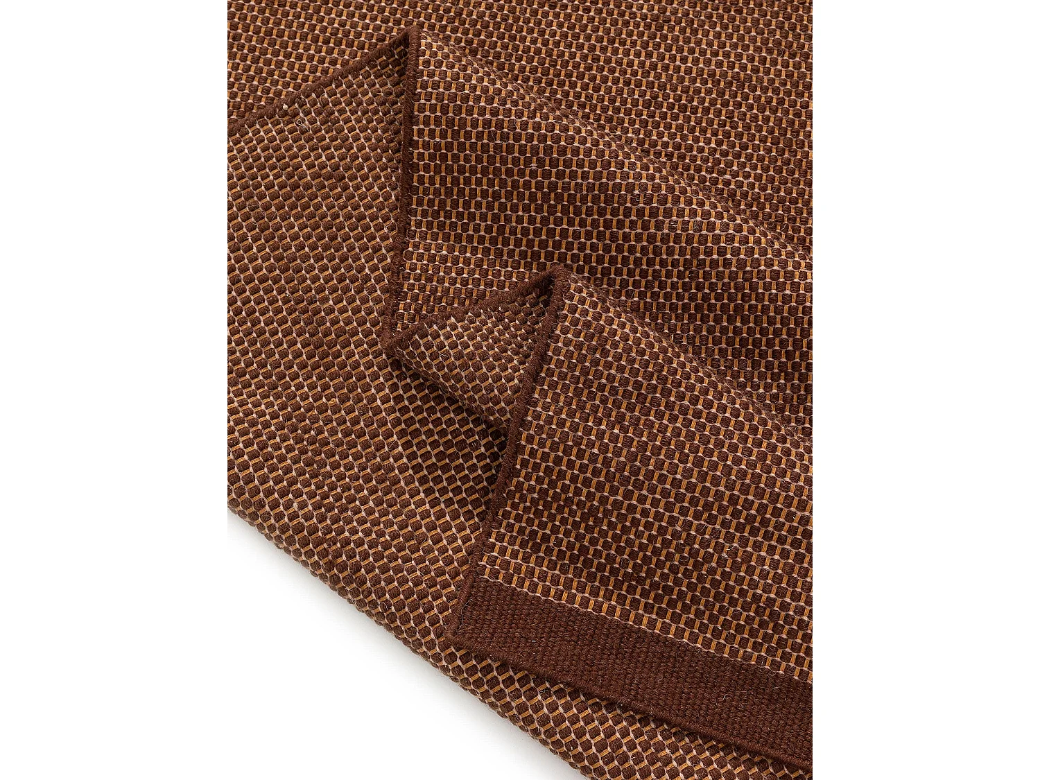 Tapis de laine Rocco Marron 170x240 cm