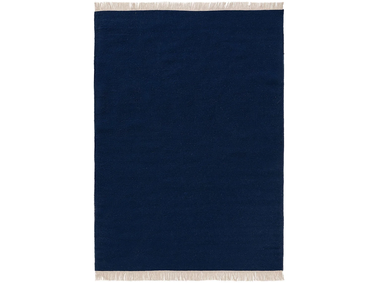 Tapis de laine Liv Bleu foncé 170x240 cm