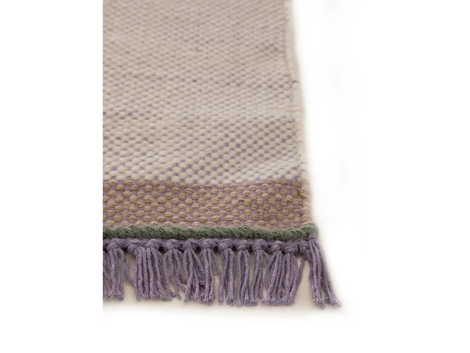 Tapis de laine Karla Mauve 80x120 cm