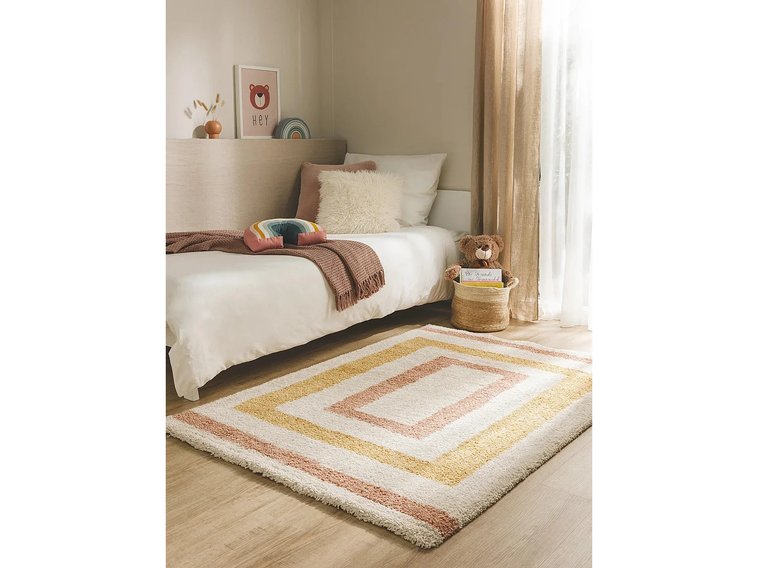 Tapis enfant Gobi Multicouleur 200x290 cm