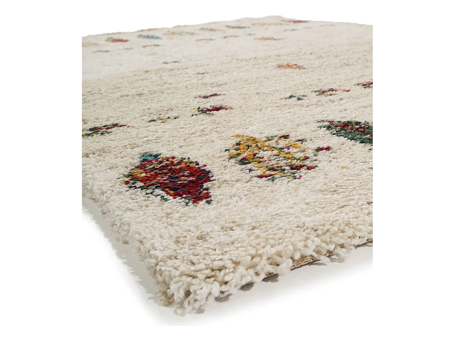 Tapis à poils longs Gobi Beige 120x170 cm