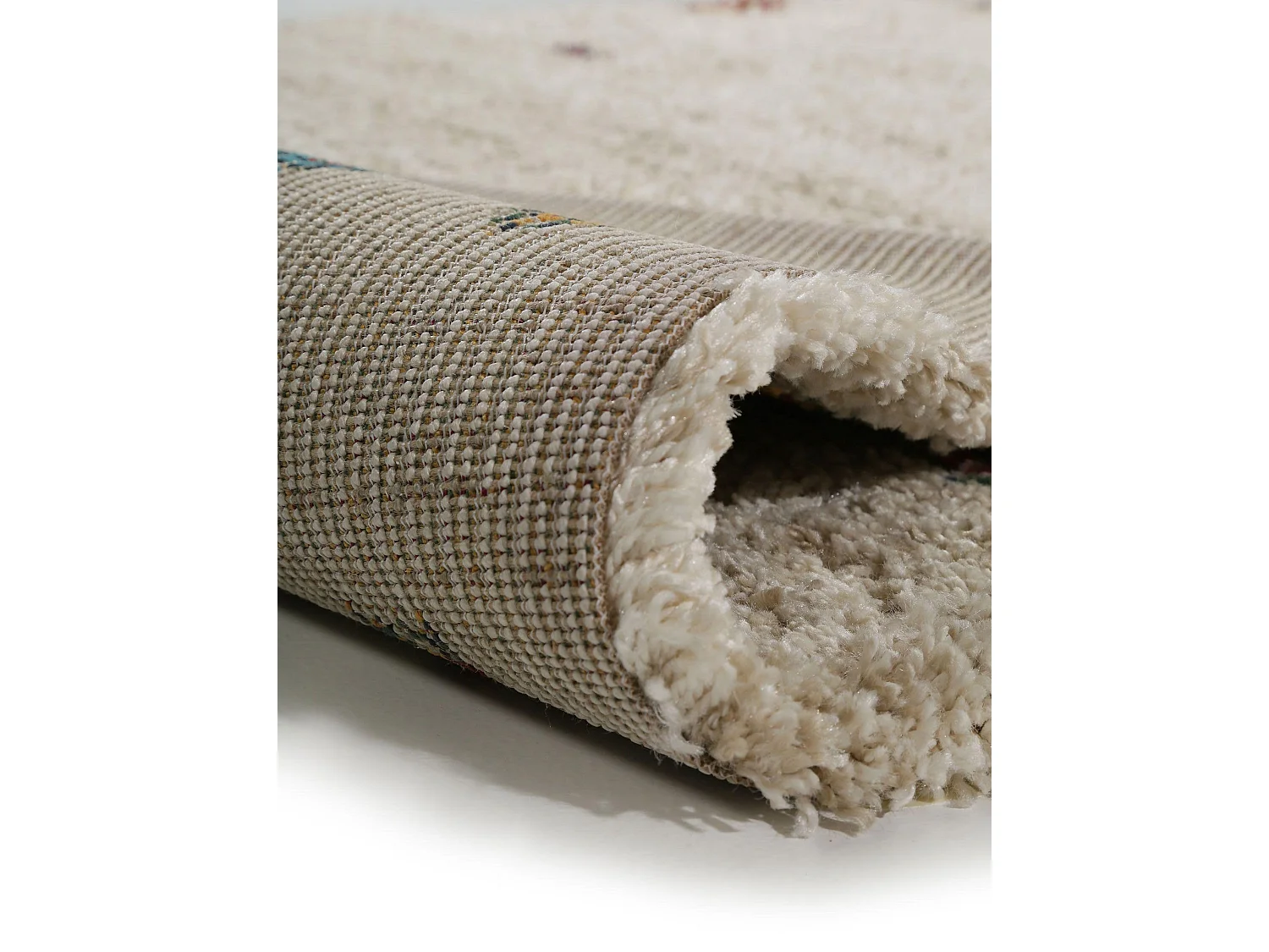 Tapis à poils longs Gobi Beige 120x170 cm