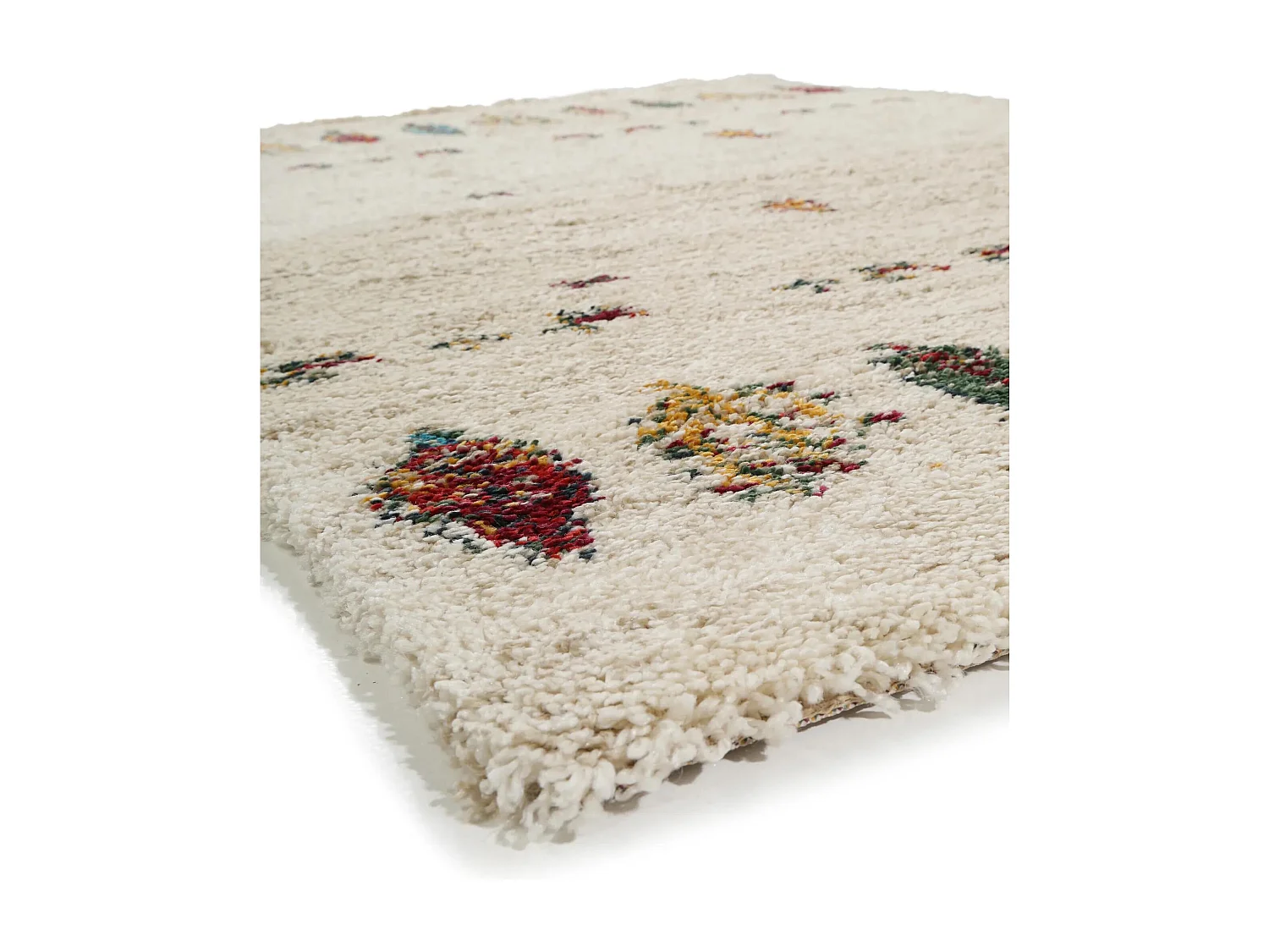Tapis à poils longs Gobi Beige 120x170 cm