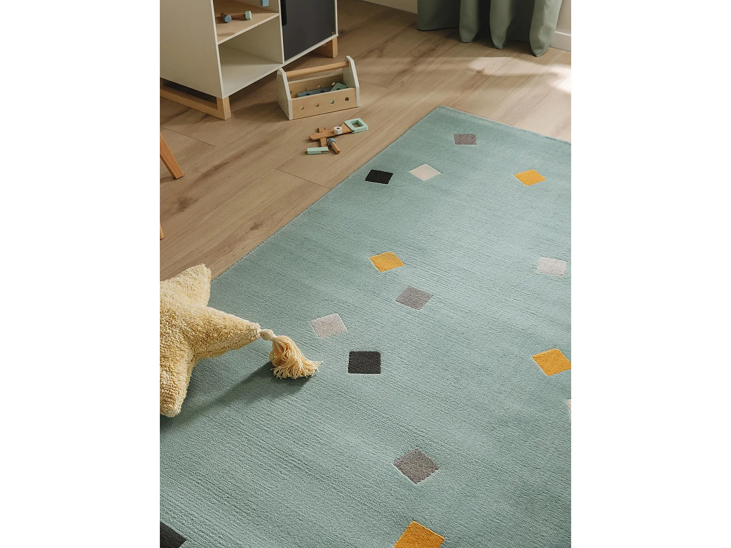 Tapis enfant Juno Turquoise 160x230 cm