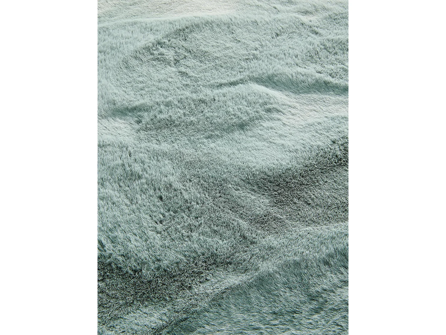 Tapis de fourrure Dave Menthe 120x170 cm