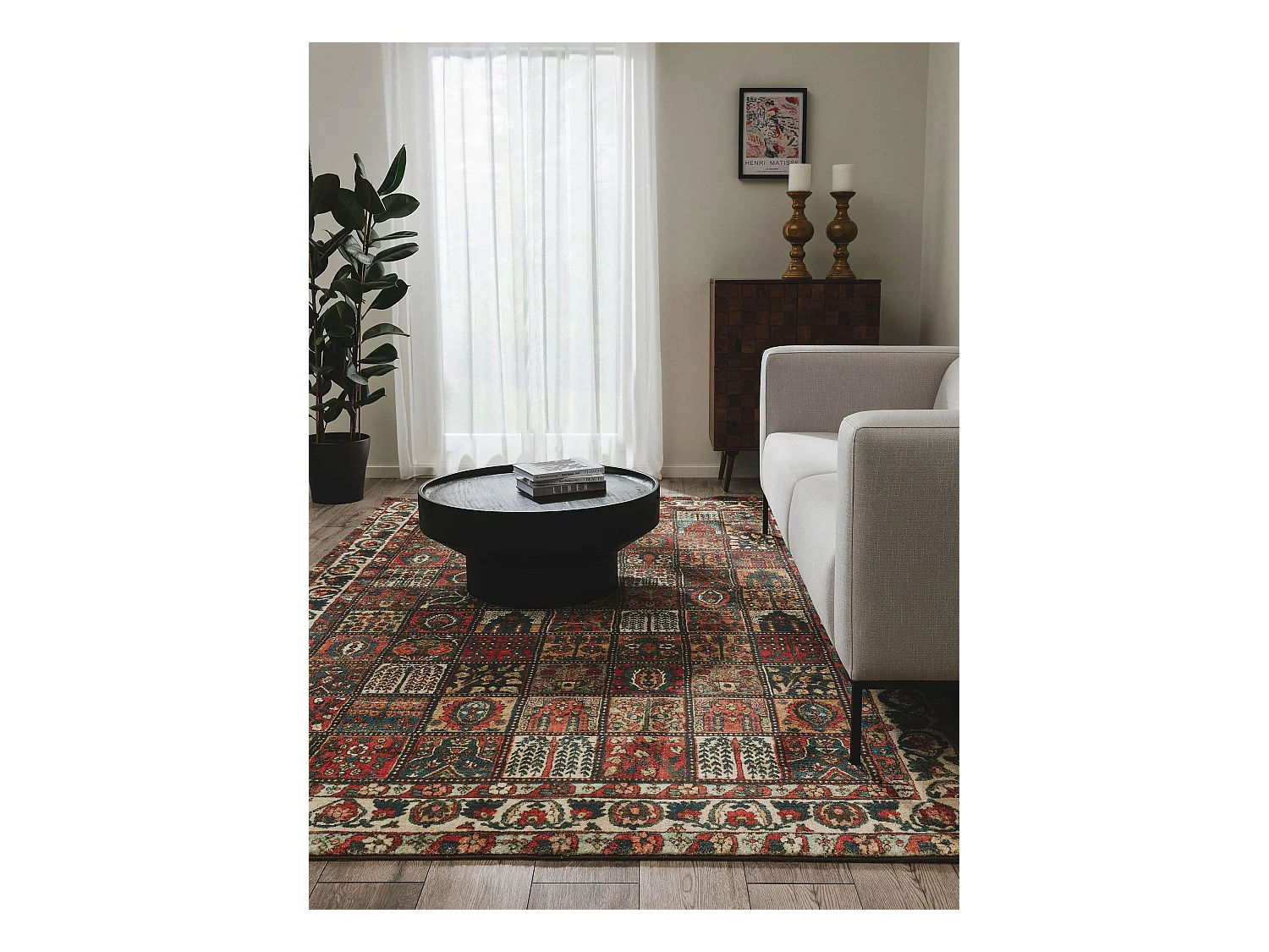 Tapis Mara Rouge 160x230 cm