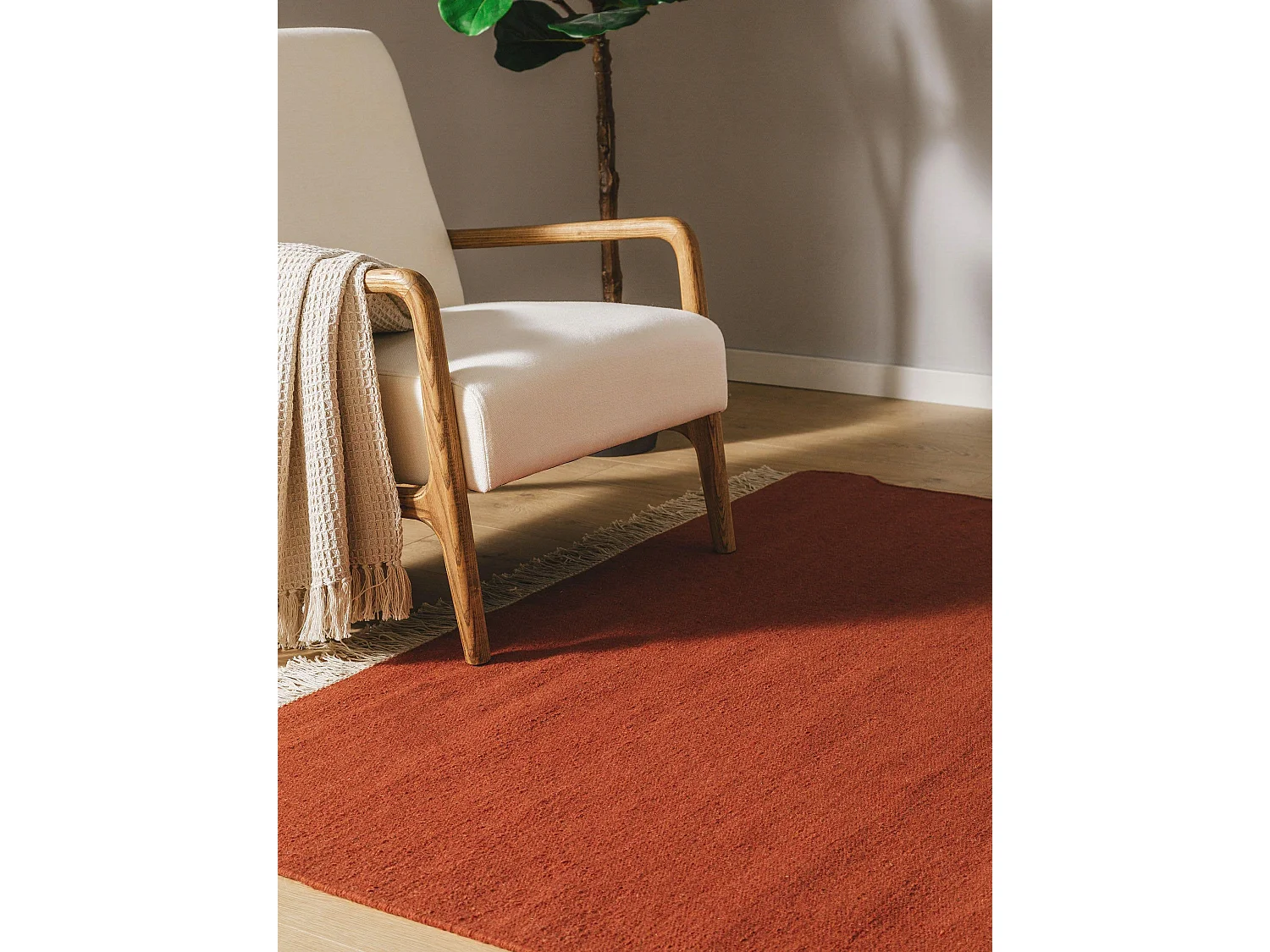 Tapis de laine Liv Orange 200x300 cm