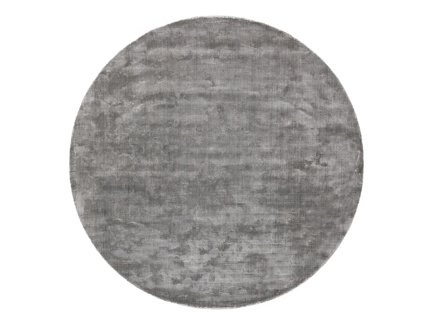 Tapis en viscose Rond Nela Gris ø 160 cm rond