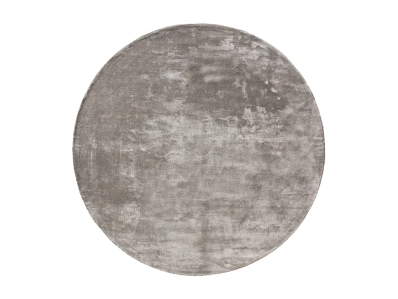 Tapis en viscose Rond Nela Gris ø 160 cm rond
