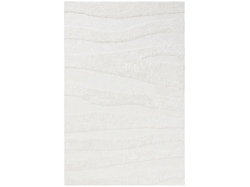 Tapis en coton Isla Crème 120x170 cm