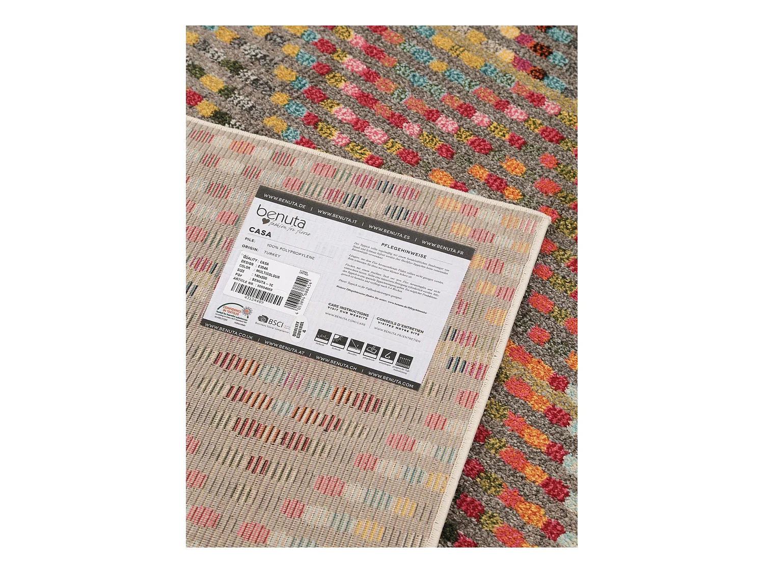 Tapis Casa Multicouleur 200x290 cm