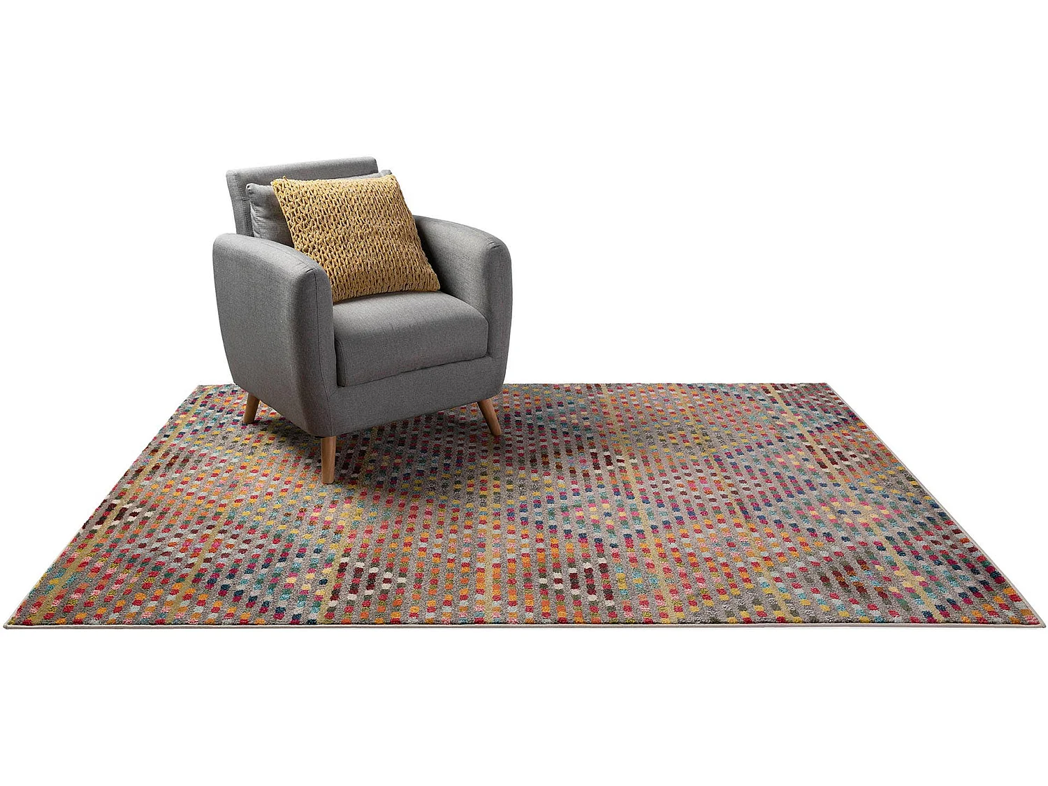 Tapis Casa Multicouleur 200x290 cm