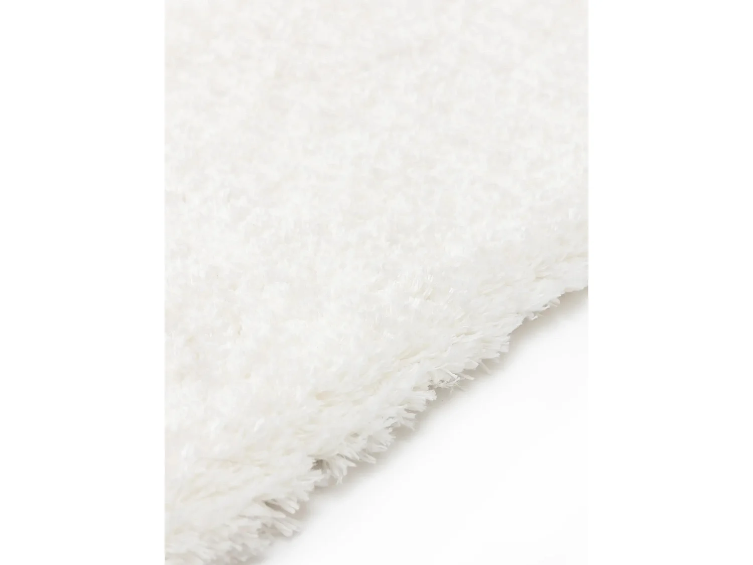 Tapis à poils longs Cloudy Crème 160x230 cm