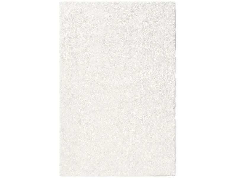 Tapis à poils longs Cloudy Crème 160x230 cm