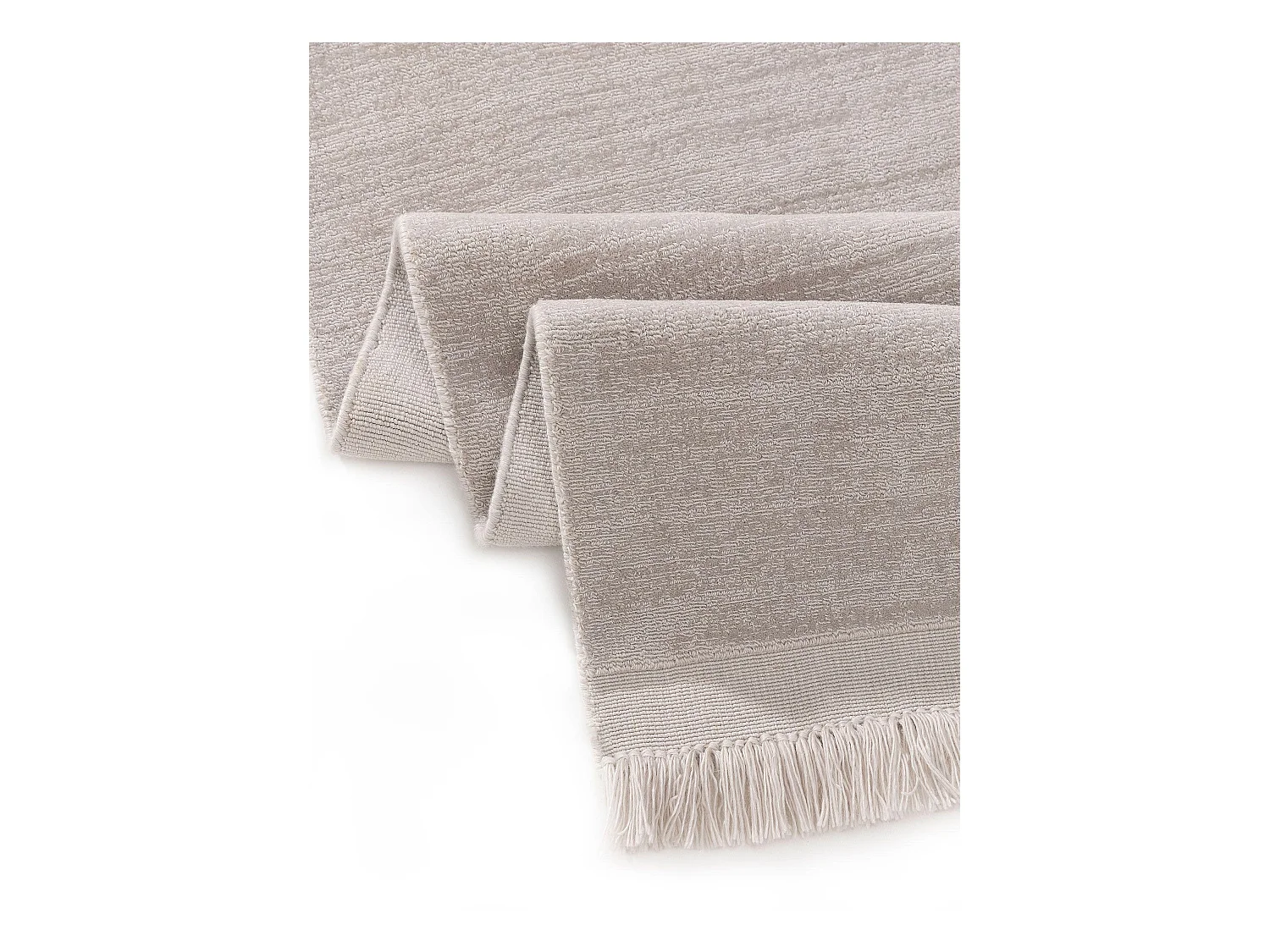 Tapis fabriqué à partir de matériaux recyclés Jade Gris clair 120x170 cm