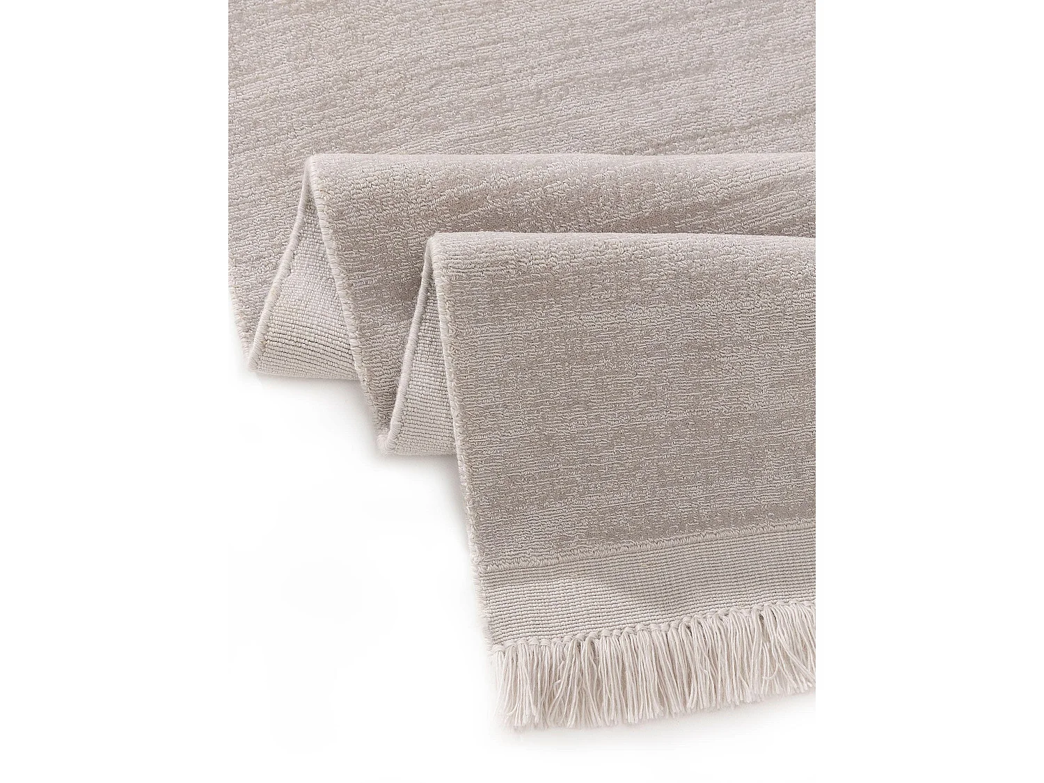 Tapis fabriqué à partir de matériaux recyclés Jade Gris clair 120x170 cm