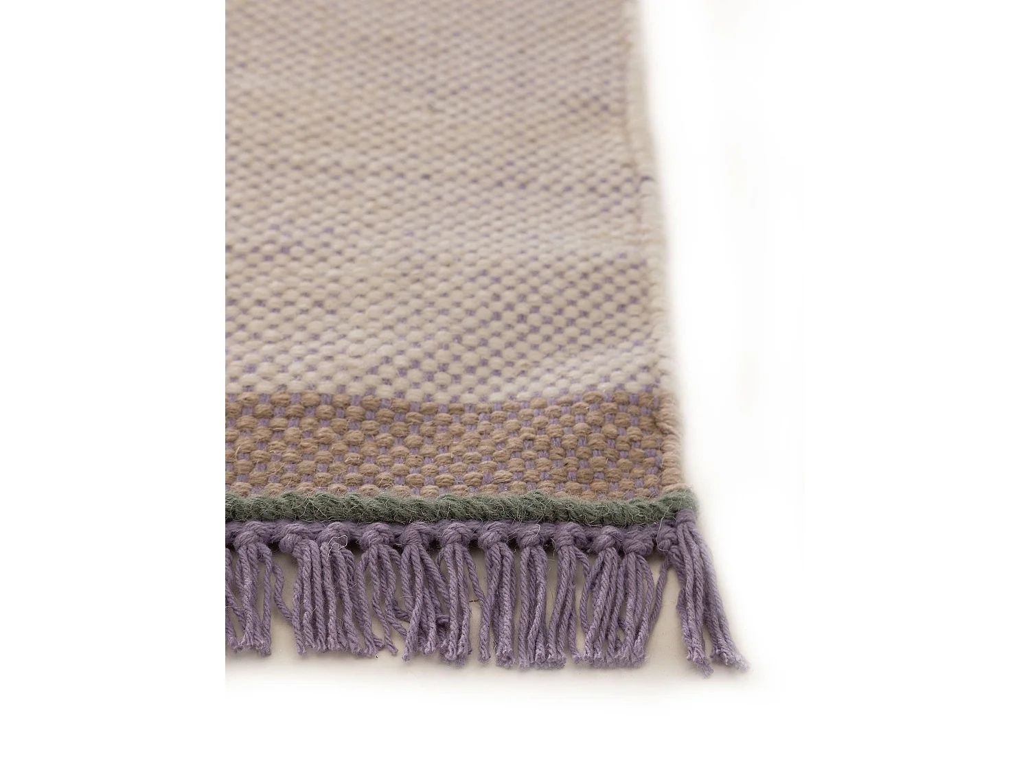 Tapis de laine Karla Mauve 200x300 cm