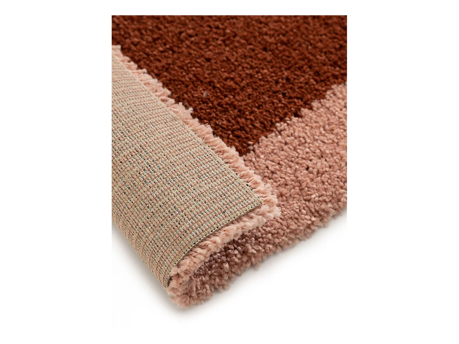 Tapis à poils longs Louise Multicouleur 140x200 cm