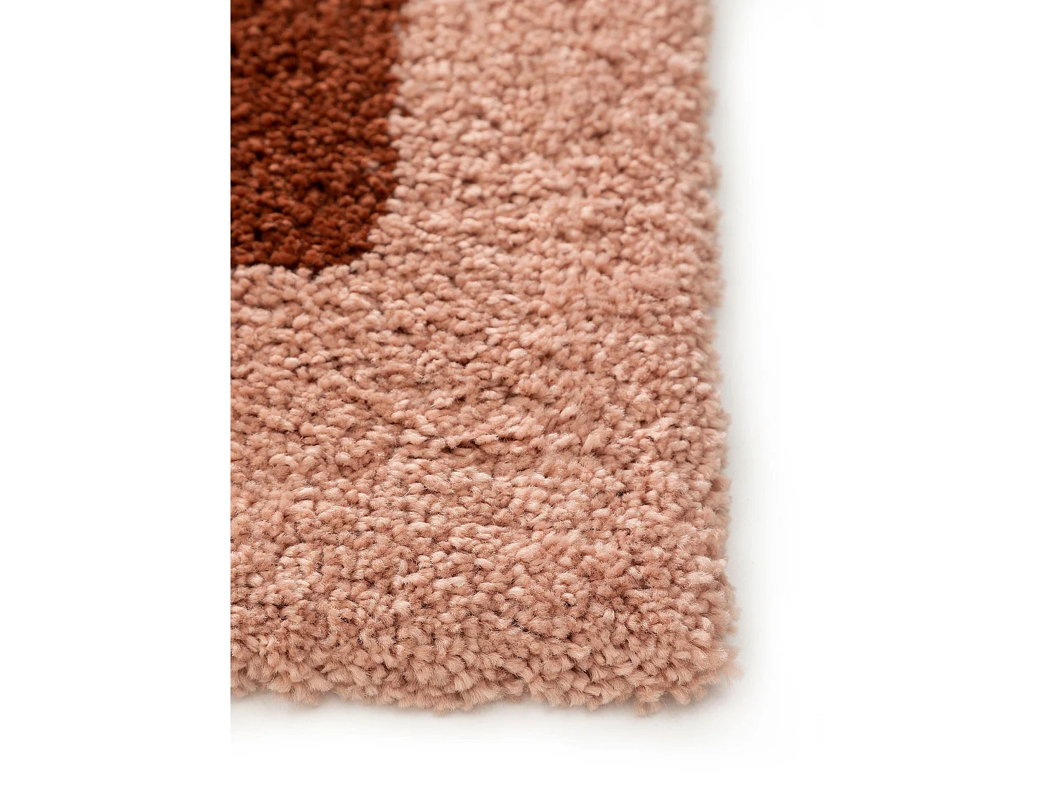 Tapis à poils longs Louise Multicouleur 140x200 cm