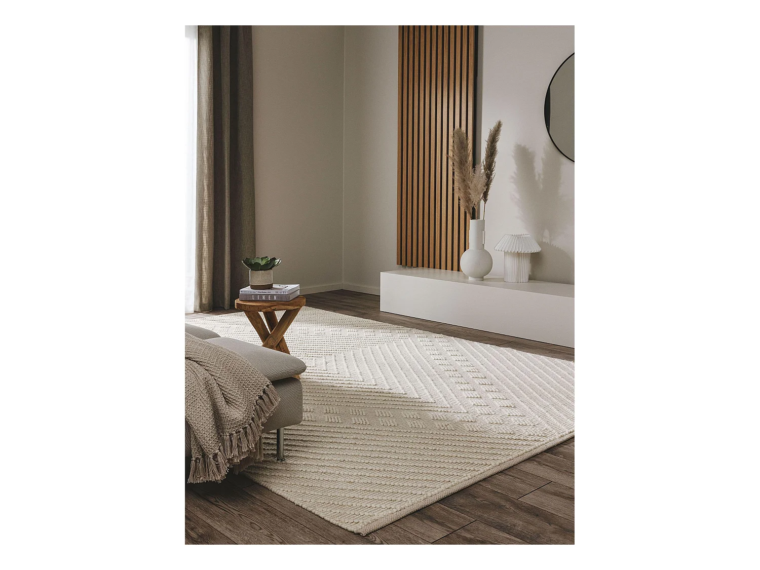 Tapis Jasper Crème 80x150 cm