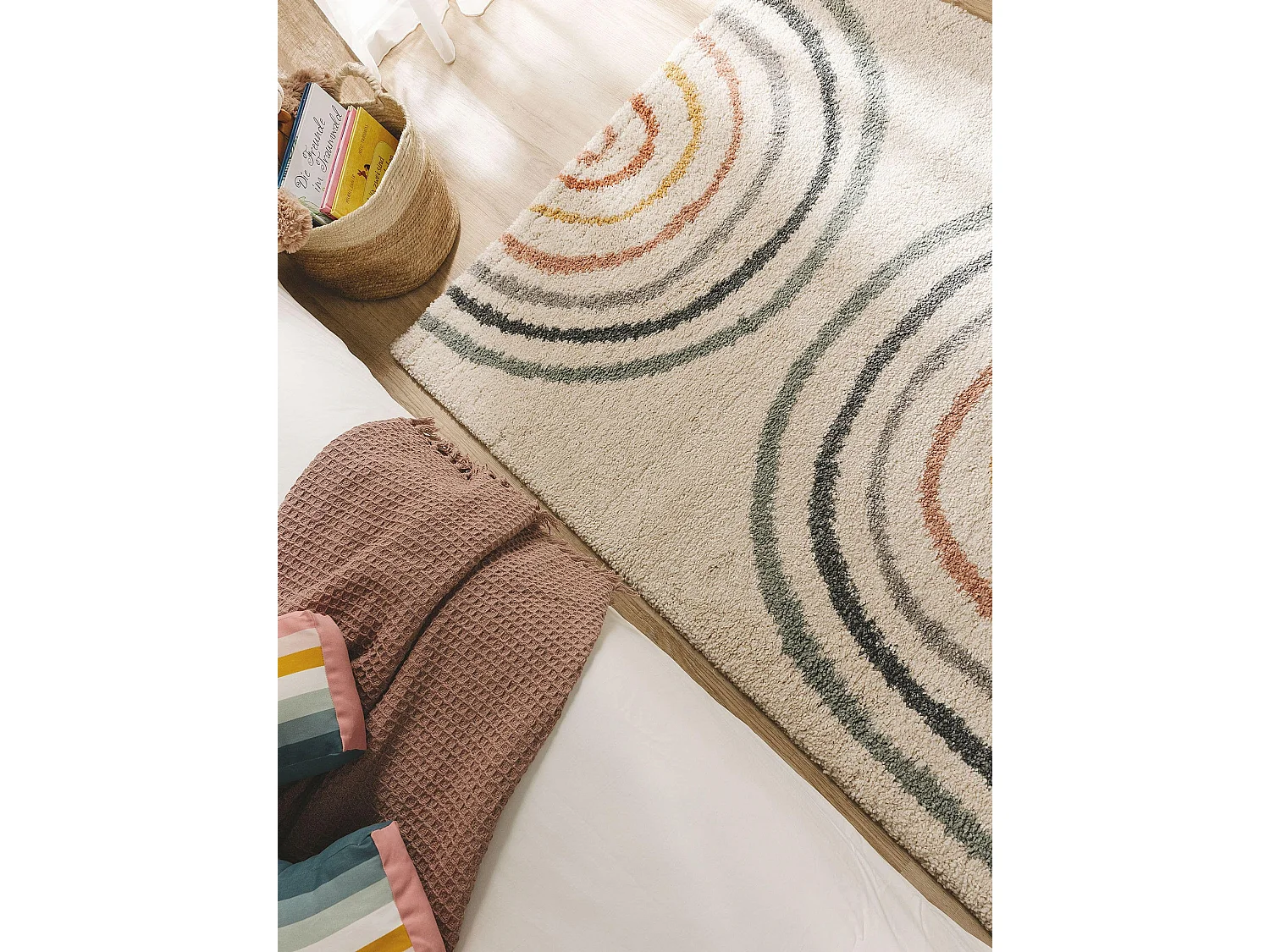 Tapis enfant Gobi Multicouleur 120x170 cm