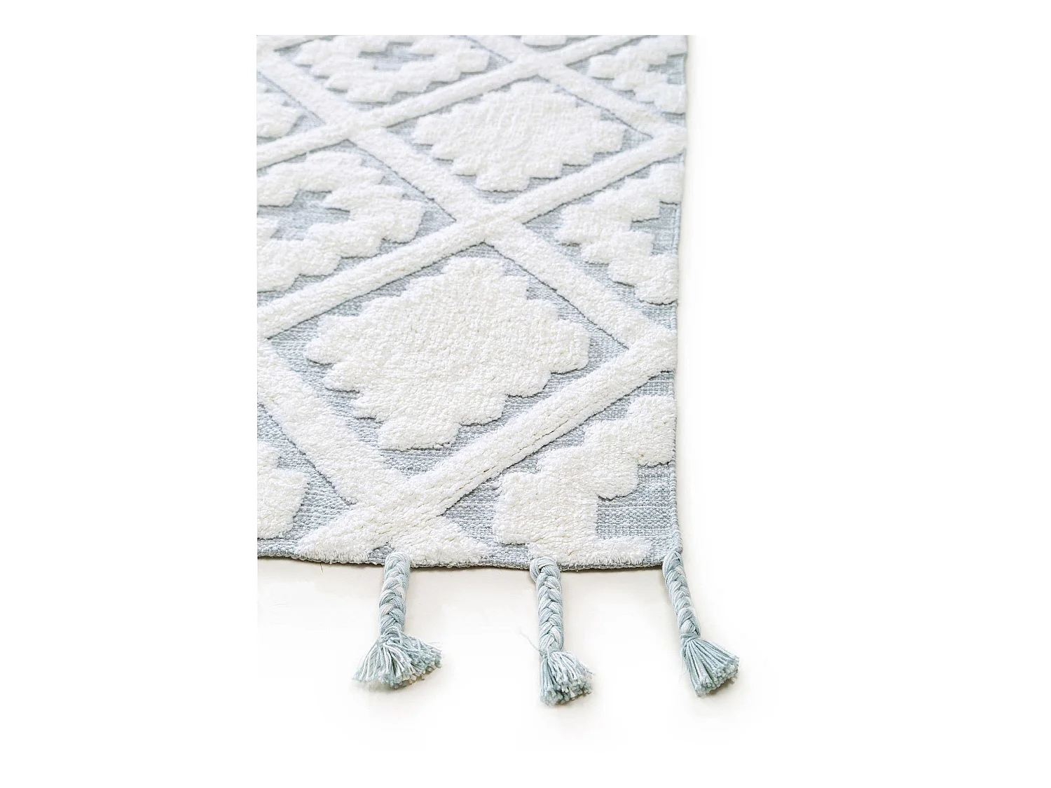 Tapis lavables pour enfants Matheo Menthe 160x230 cm