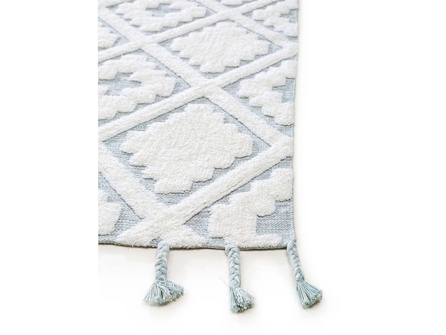 Tapis lavables pour enfants Matheo Menthe 160x230 cm