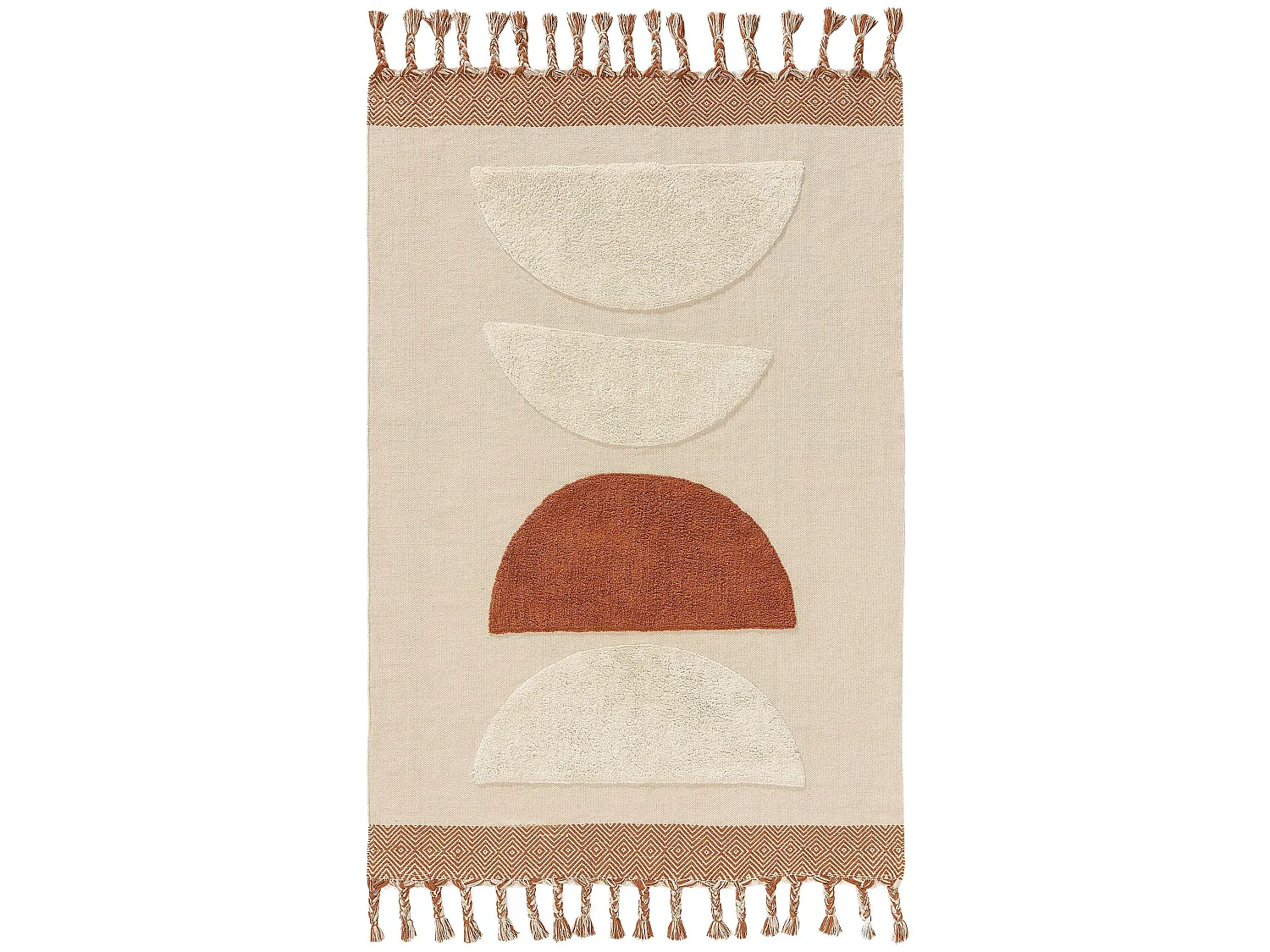 Tapis en coton Gibson Orange 200x300 cm