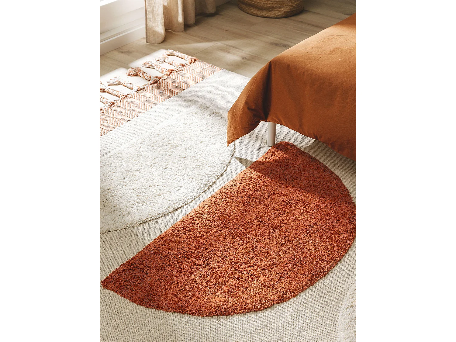 Tapis en coton Gibson Orange 200x300 cm