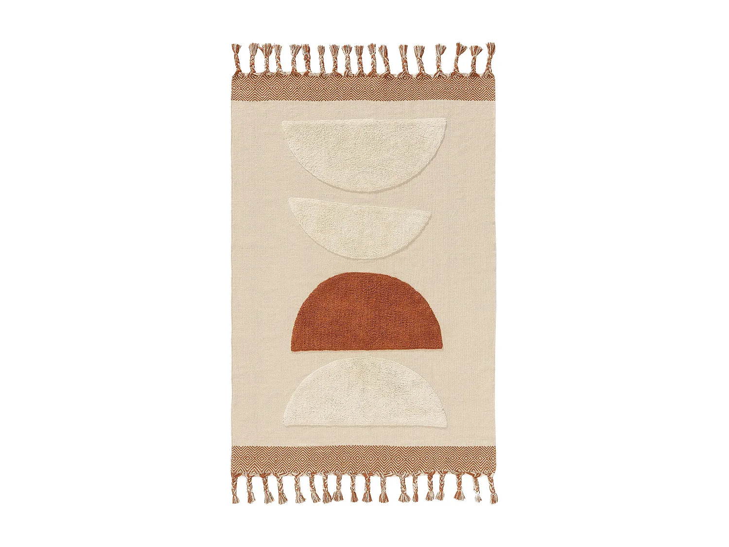 Tapis en coton Gibson Orange 200x300 cm
