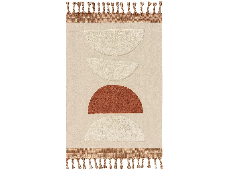 Tapis en coton Gibson Orange 200x300 cm