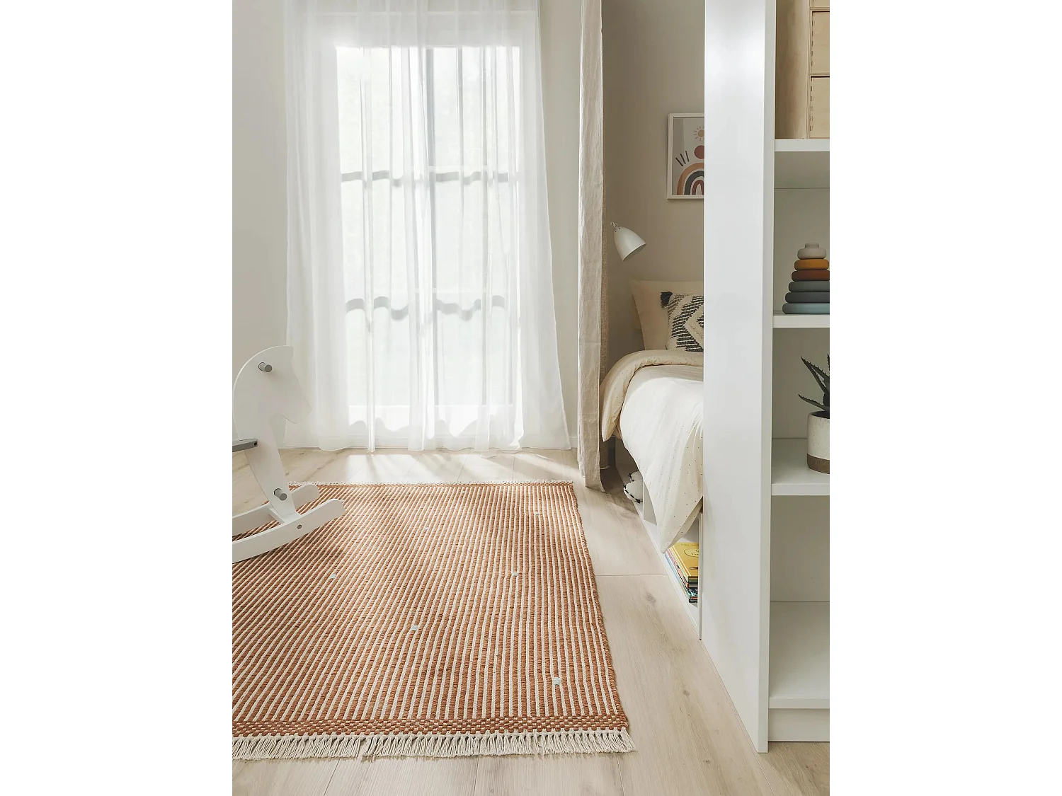 Tapis enfant Bruno Marron 120x170 cm