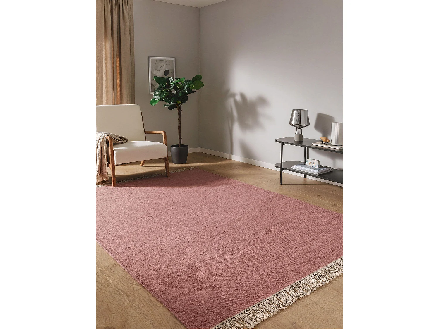 Tapis de laine Liv Rose 60x100 cm
