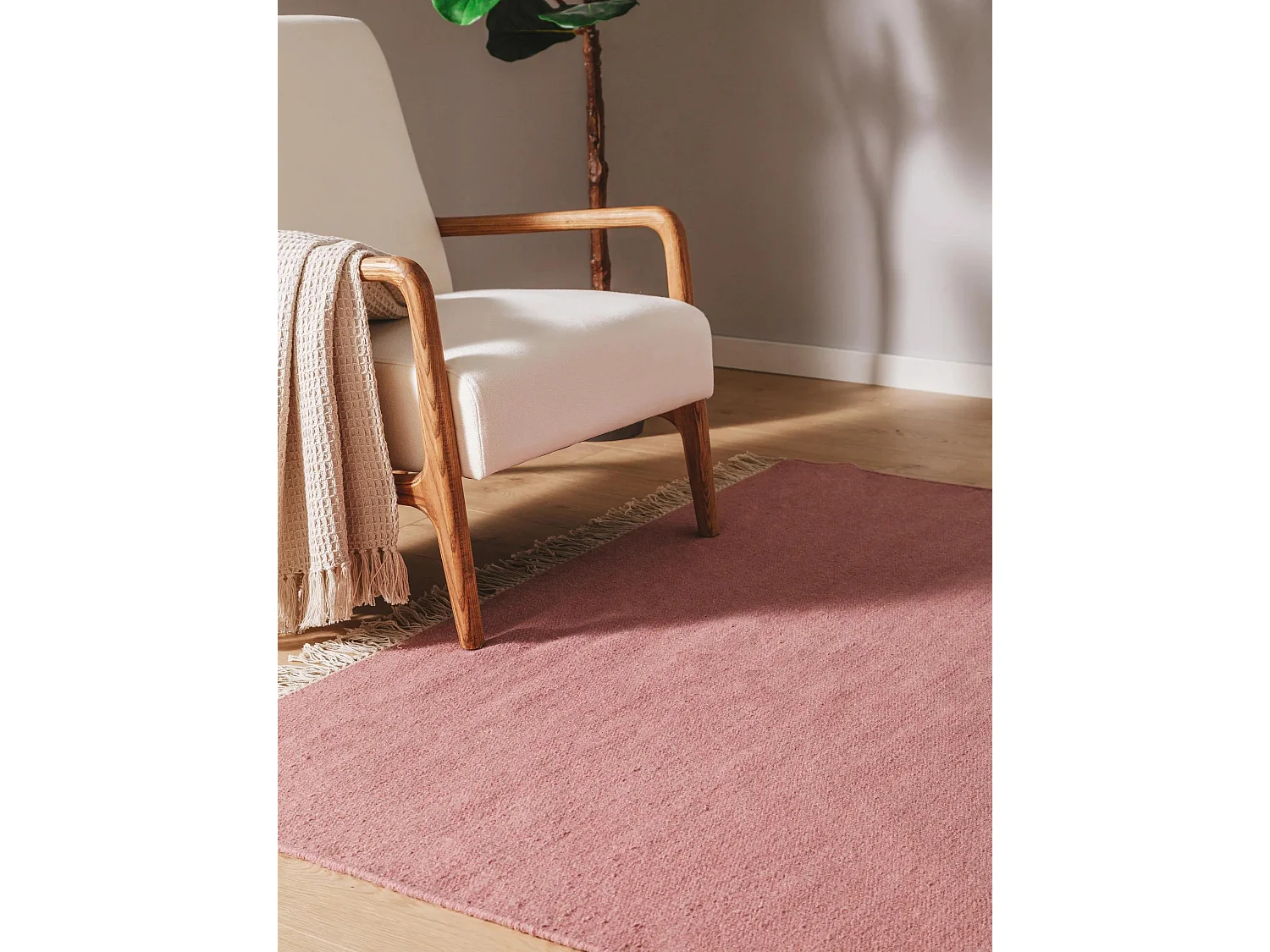 Tapis de laine Liv Rose 60x100 cm