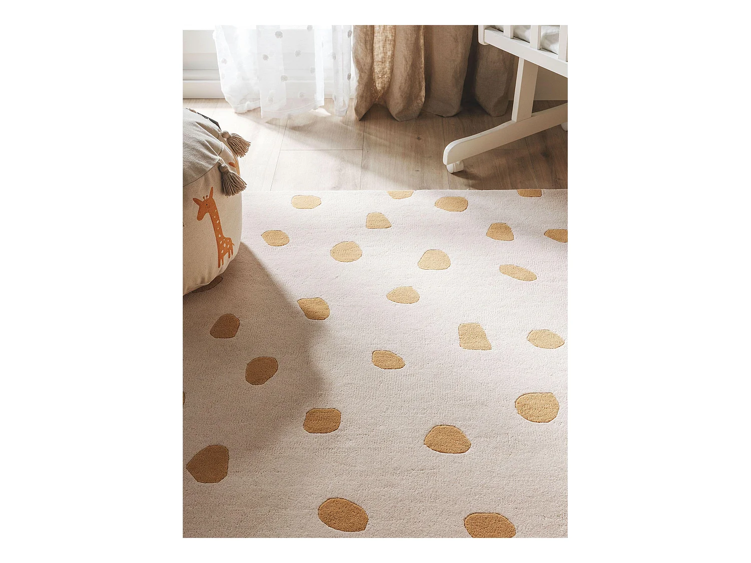 Tapis enfant Savannah Jaune 150x220 cm