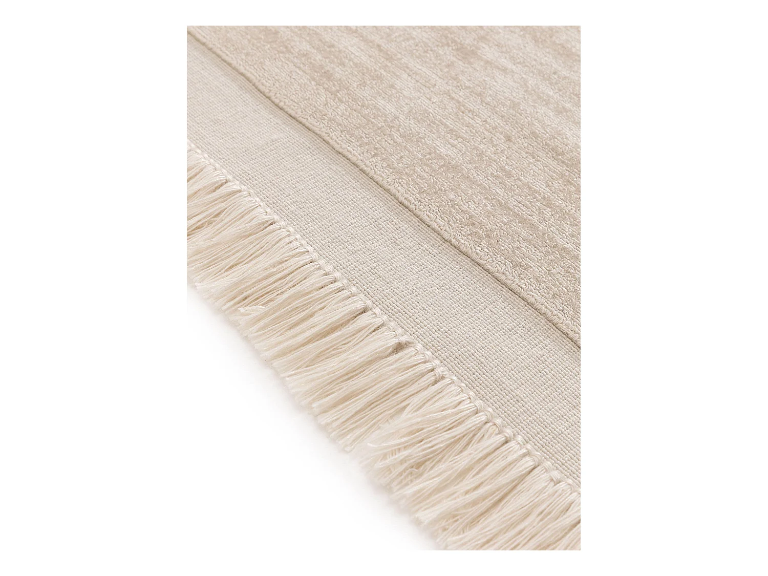 Tapis fabriqué à partir de matériaux recyclés Jade Crème 120x170 cm