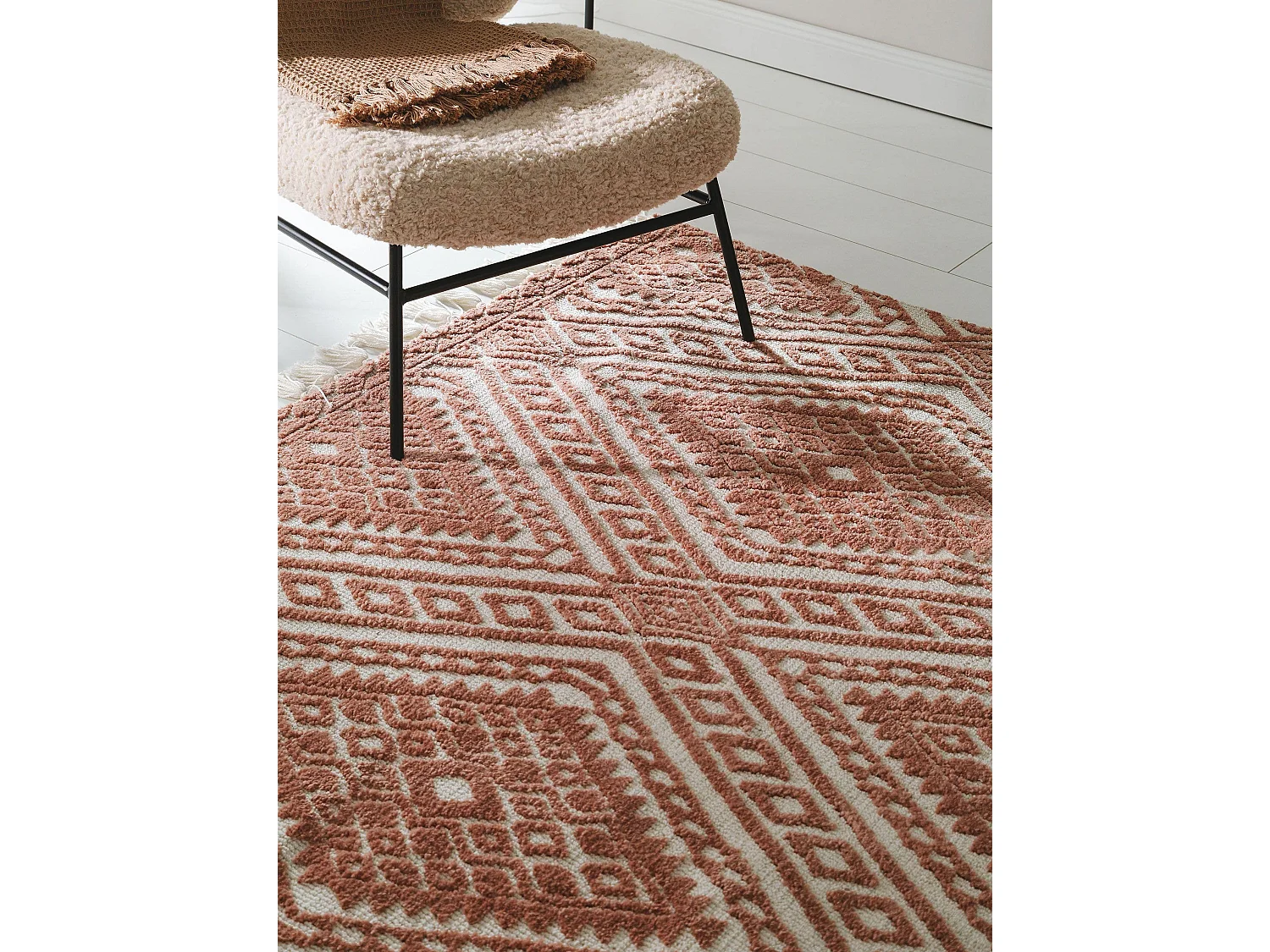 Tapis Elias Terracotta 160x230 cm