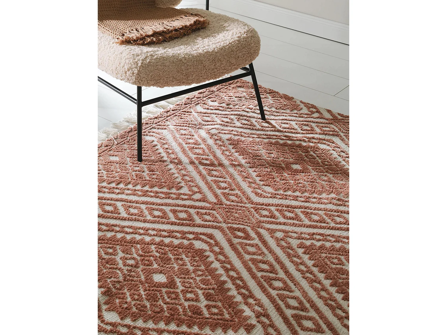 Tapis Elias Terracotta 160x230 cm